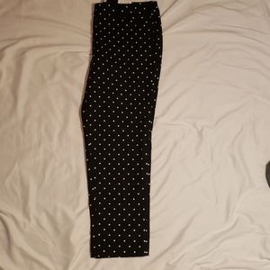 Women's size 12 polkadot pants
